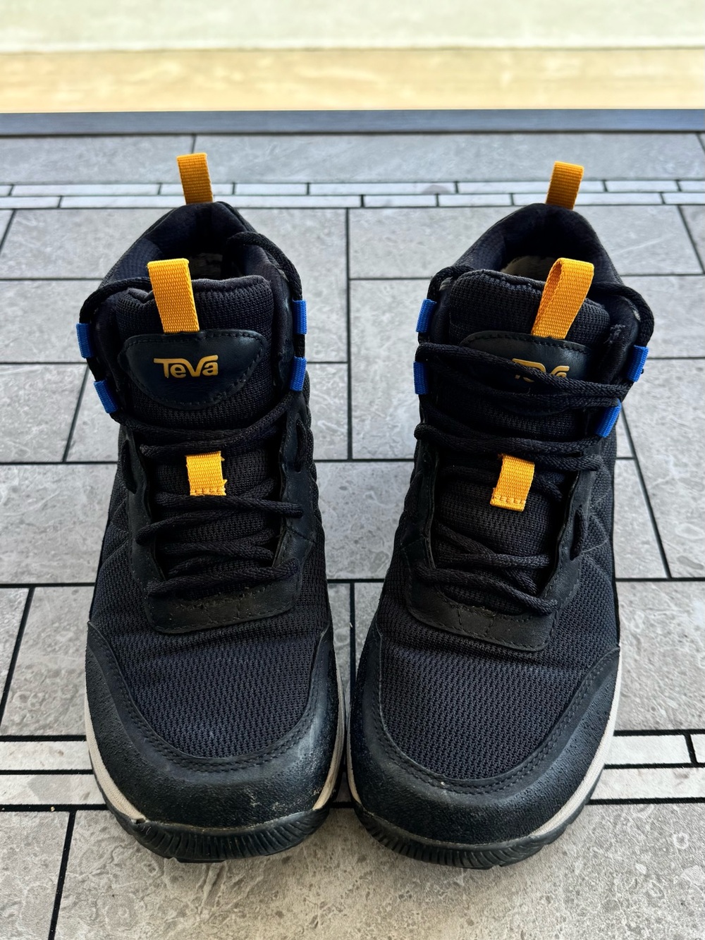 Teva Black High-Top Hiking Boots